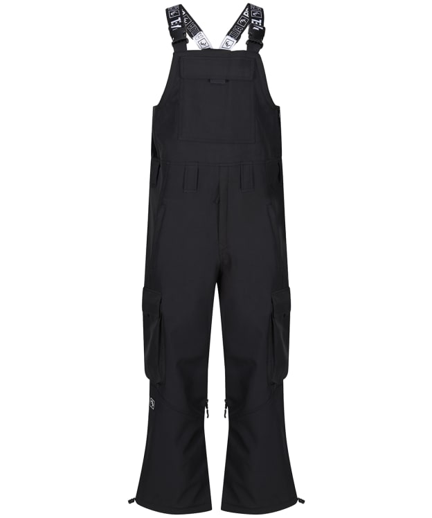 Brethren Apparel Access Waterproof Snow Sports Bib Pants - Black