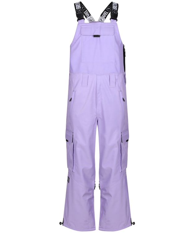Brethren Apparel Access Waterproof Snow Sports Bib Pants - Lilac