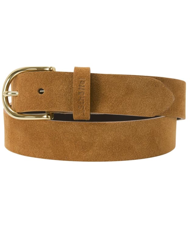Women's Schöffel Padley Suede Belt - Camel