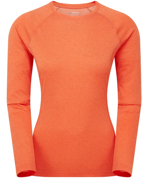 Women's Montane Dart Long Sleeve T-Shirt - Tigerlily