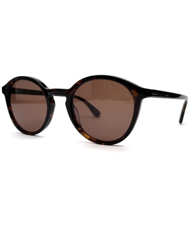 Barbour BA4056 Panto Sunglasses - Dark Tortoise / Brown