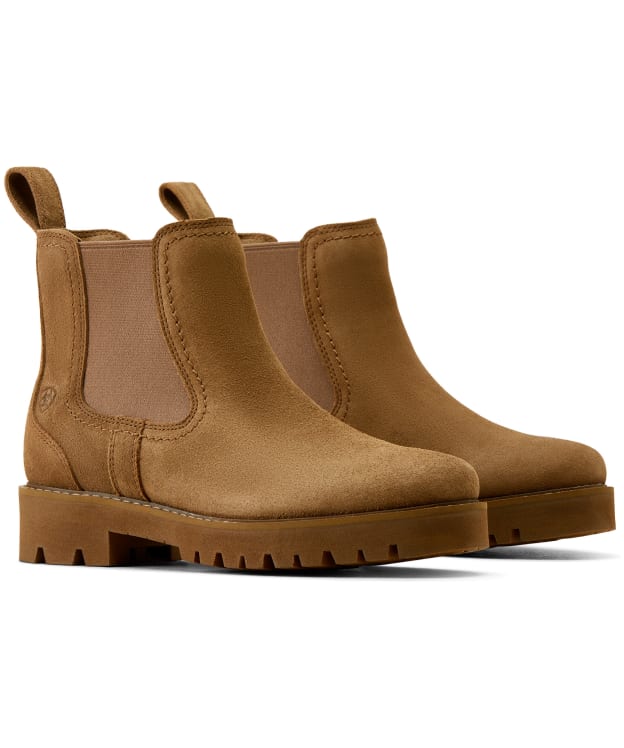 Women’s Ariat Wexford Lug Suede Boots - Dark Moss
