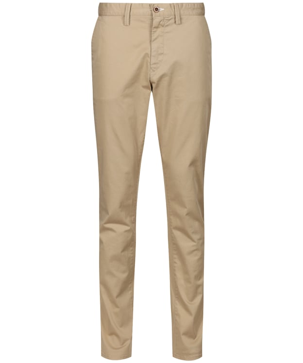 Men's GANT Slim Fit Twill Chinos - Dark Khaki
