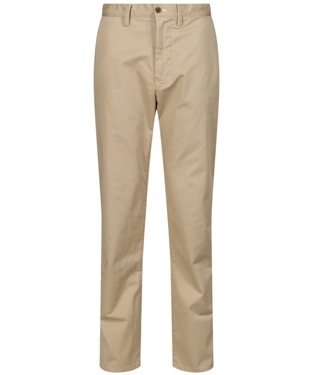 Men's GANT Regular Fit Twill Chinos - Dark Khaki