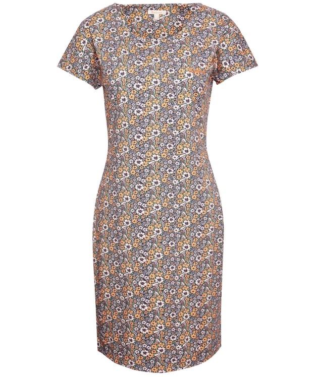Women's Barbour Harewood Print Dress - Navy Country Print 3
