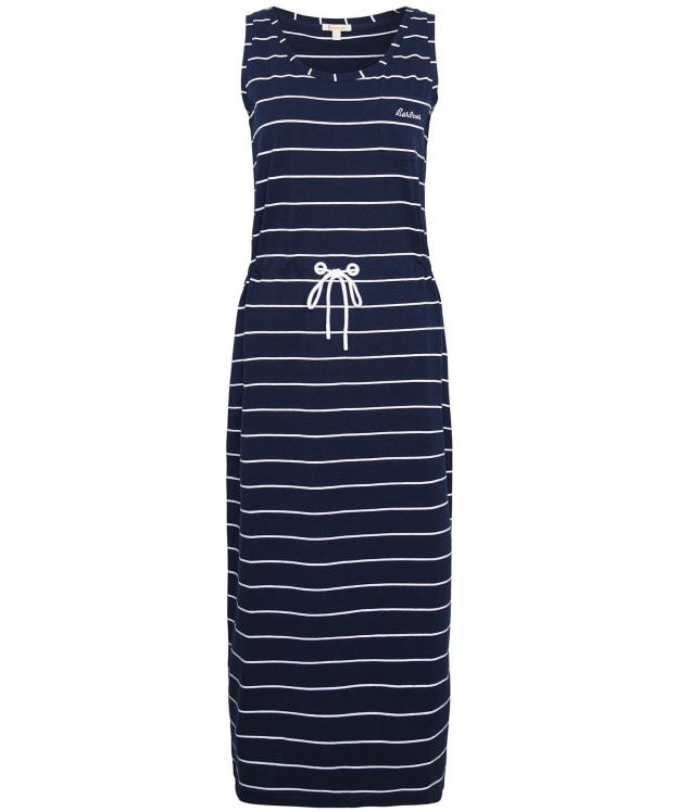 Women's Barbour Overland Dress - Navy / White