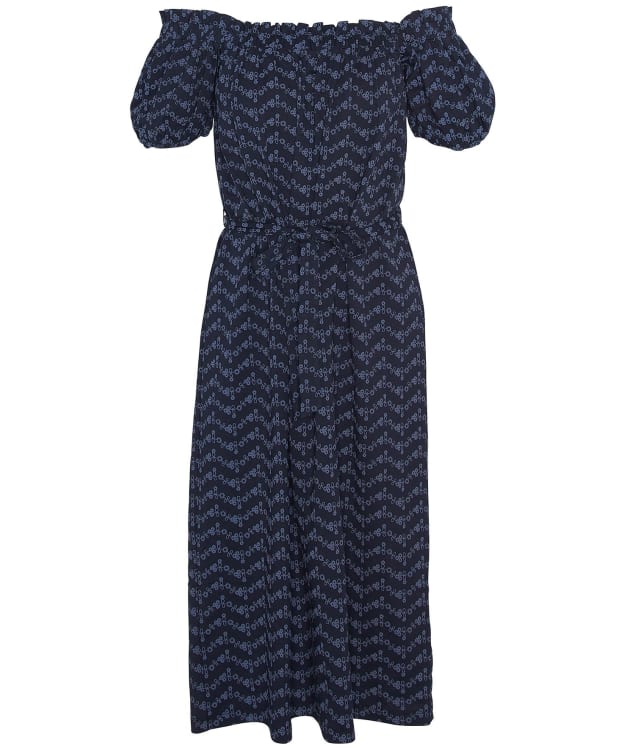 Women's Barbour Hollowtree Off The Shoulder Dress - Navy