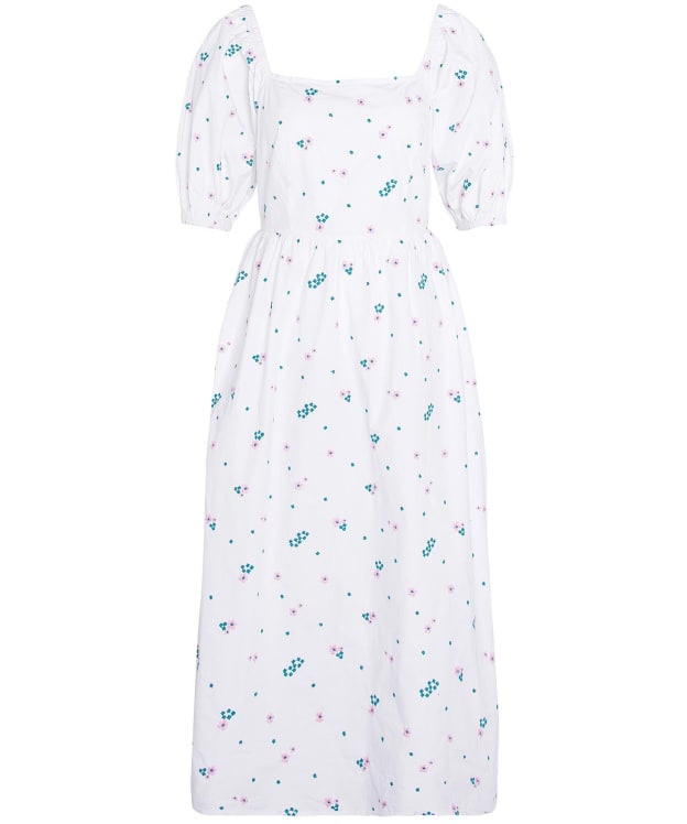 Women's Barbour Fairacre Cotton Poplin Midi Dress - Multi