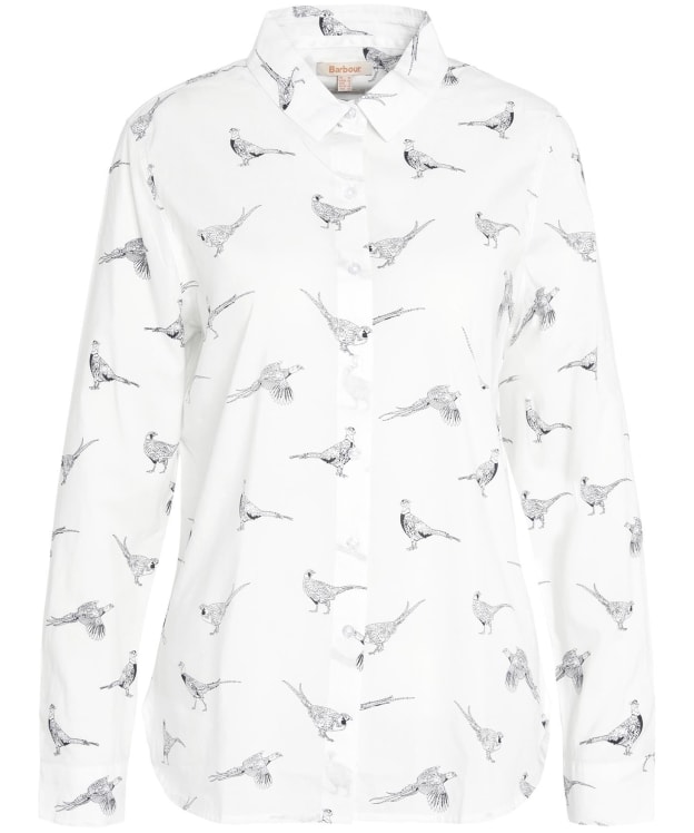 Women’s Barbour Safari Shirt - Pheasant Print