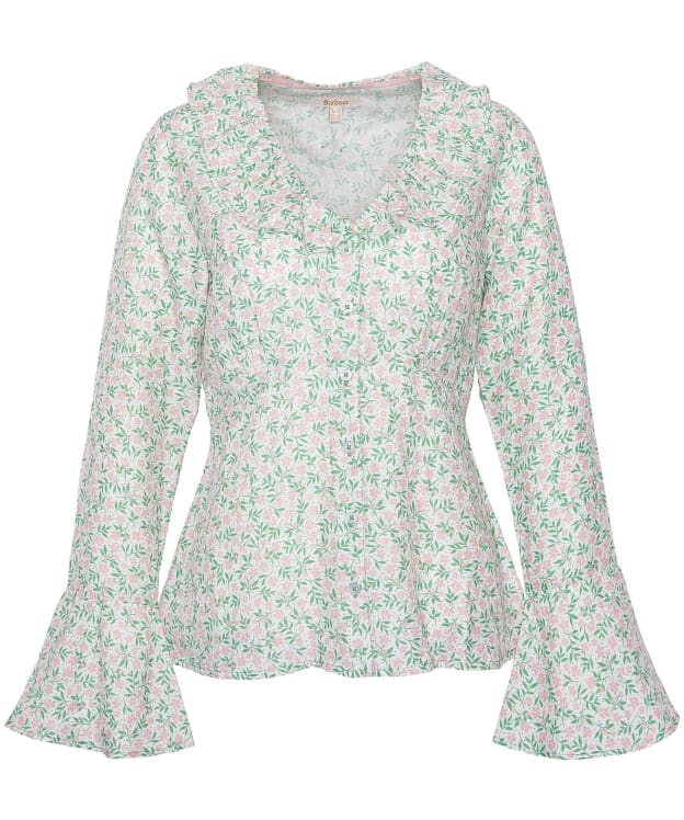 Women's Barbour Sandgate Bell Sleeve Blouse - Multi