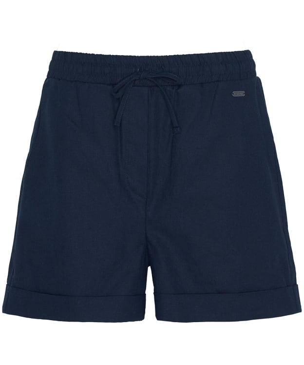 Women's Barbour Elsden Shorts - Navy