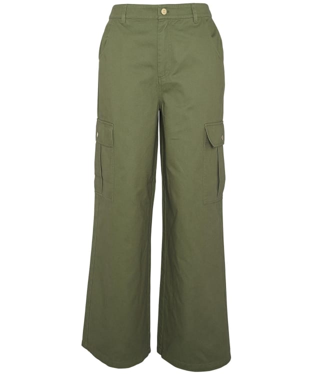 Women's Barbour International Kinghorn Utility Trousers - Green Smoke