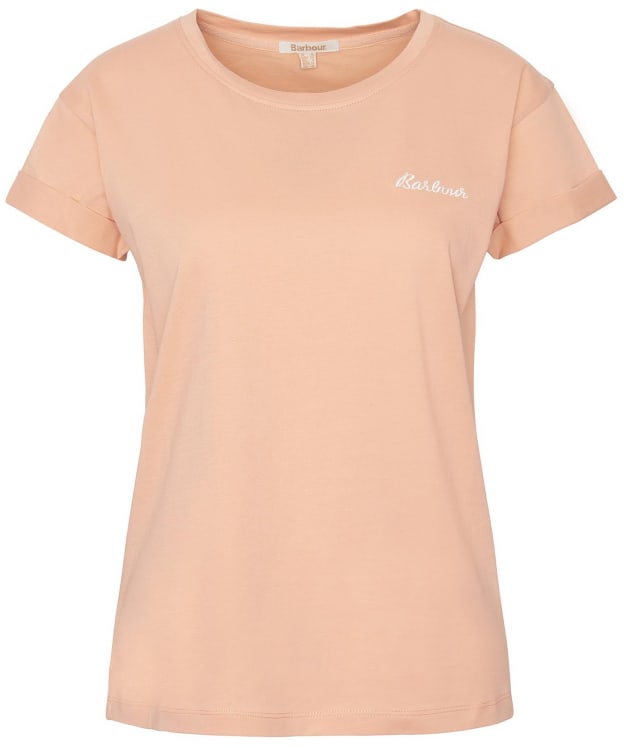 Women's Barbour Kenmore T-Shirt - Soft Apricot