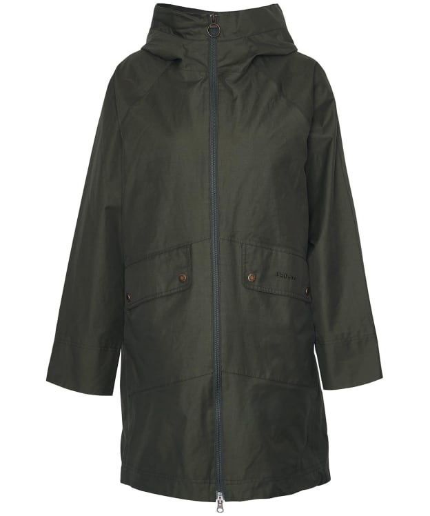 Women's Barbour Heron Waterproof Jacket - Olive