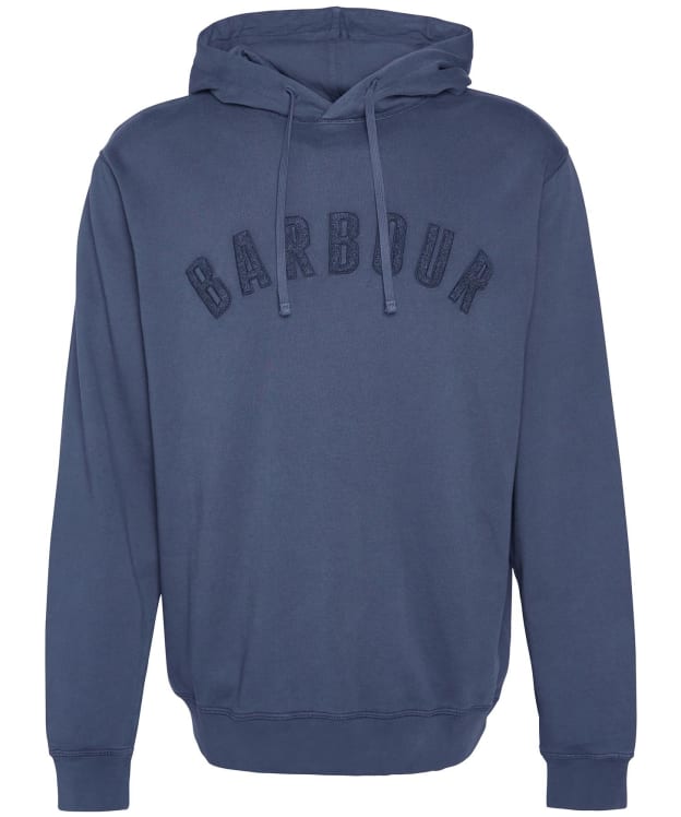 Men's Barbour Washed Prep Logo Hoodie - Navy
