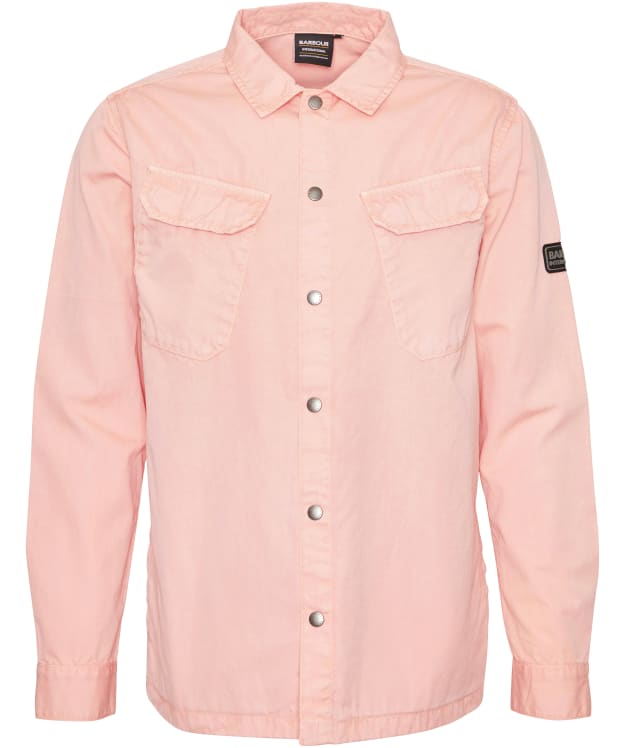 Men's Barbour International Gear Overshirt - Peach Nectar