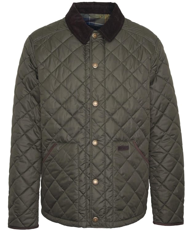 Men's Barbour Thornley Quilted Jacket - Forest