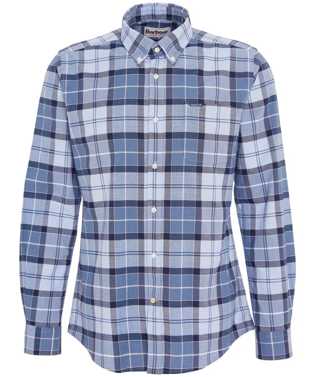 Men's Barbour Lewis Tailored Shirt - Berwick Blue Tartan