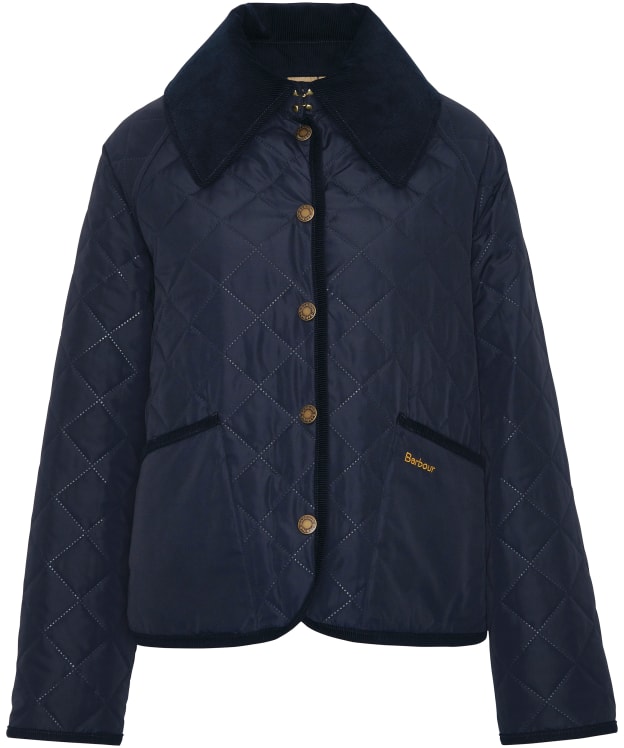Women's Barbour Gosford Quilted Jacket - Dark Navy