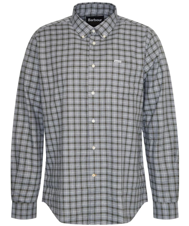 Men's Barbour Howard Long Sleeve Shirt - Grey Marl
