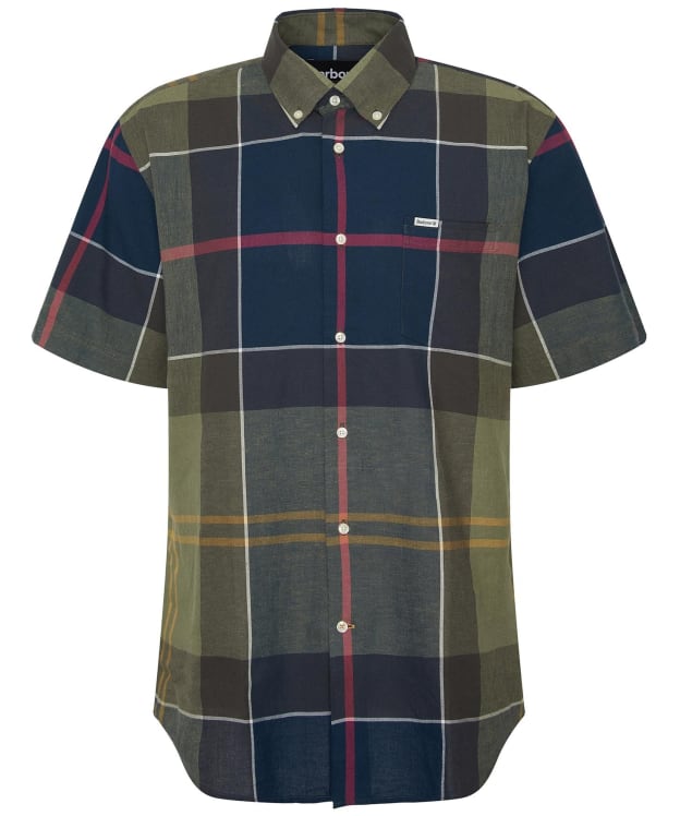 Men's Barbour Douglas Short Sleeve Shirt - Classic Tartan