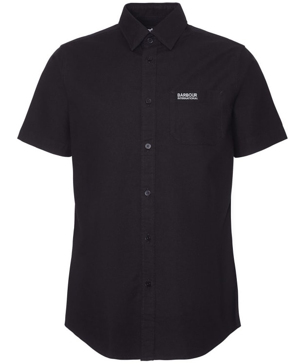 Men's Barbour International Kinetic Short Sleeve Shirt - Black