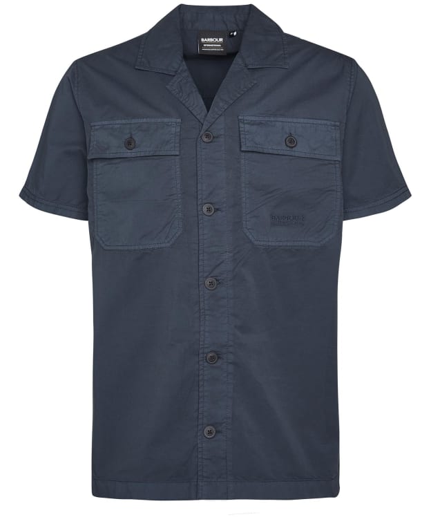 Men's Barbour International Belmont Short Sleeve Shirt - Forest River