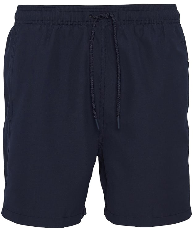 Men's Barbour International Large Logo Swim Shorts - Navy