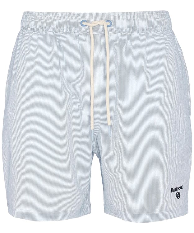 Men's Barbour Somerset Swim Shorts - Sky Blue
