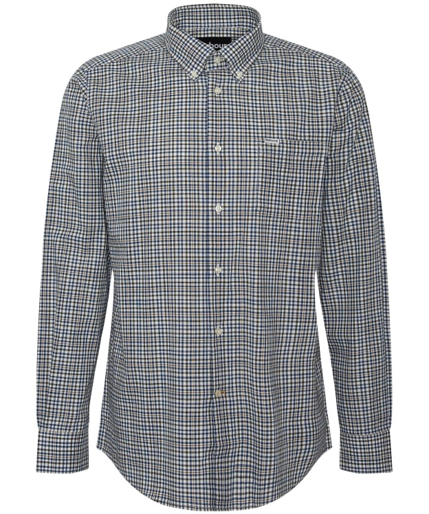 Men's Barbour Durand Long Sleeve Shirt - Olive