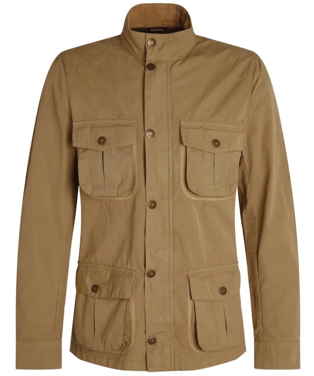 Men's Barbour Corbridge Casual Cotton Jacket - Bleached Olive