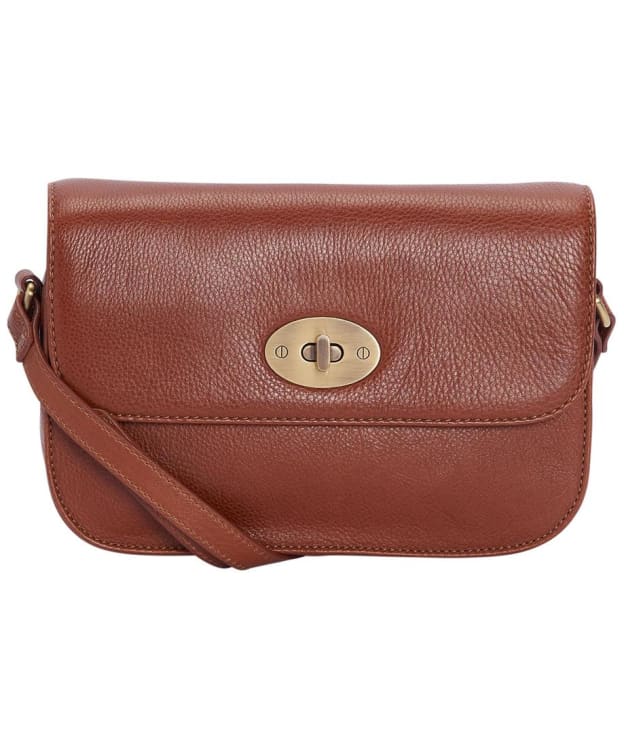 Women's Barbour Isla Leather Cross Body Bag - Brown