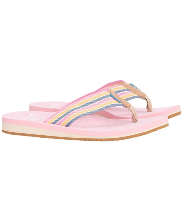 Women's Barbour Seamills Sandals - Pink / Multi