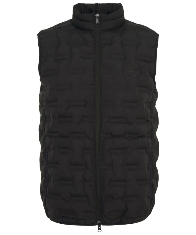 Men's Barbour International Edge Quilted Gilet - Black