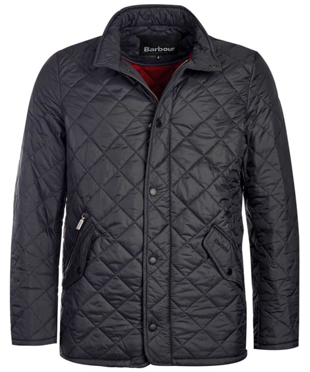 Men's Barbour Flyweight Chelsea Quilted Jacket - Black