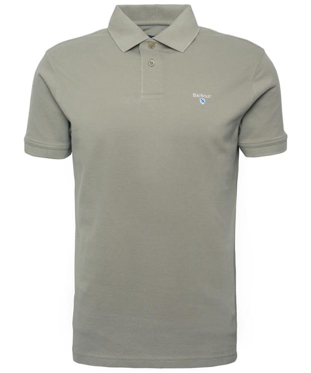 Men's Barbour Sports Polo 215G - Dusty Green