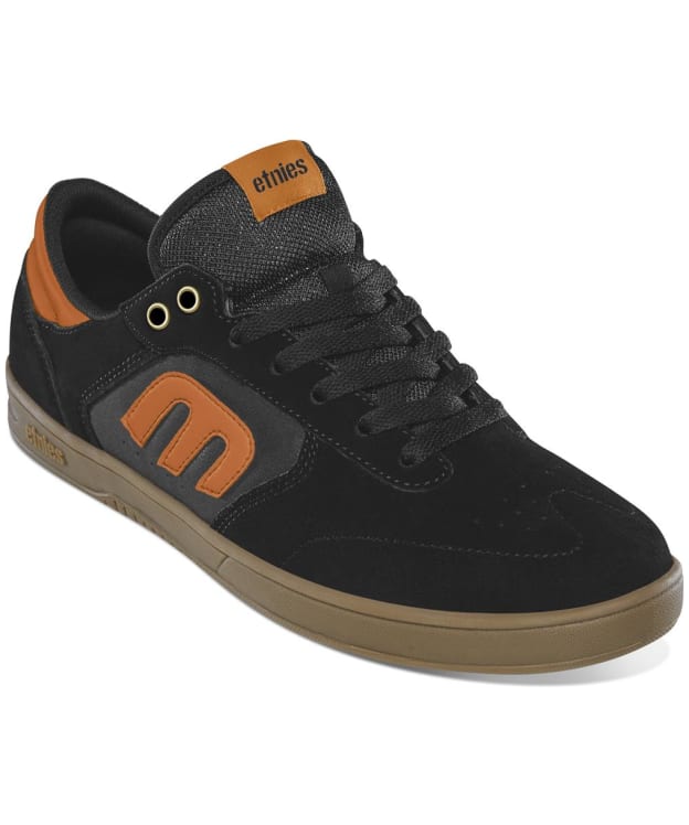 Men’s Etnies Windrow Streamline Suede Skate Shoes - Black / Gum
