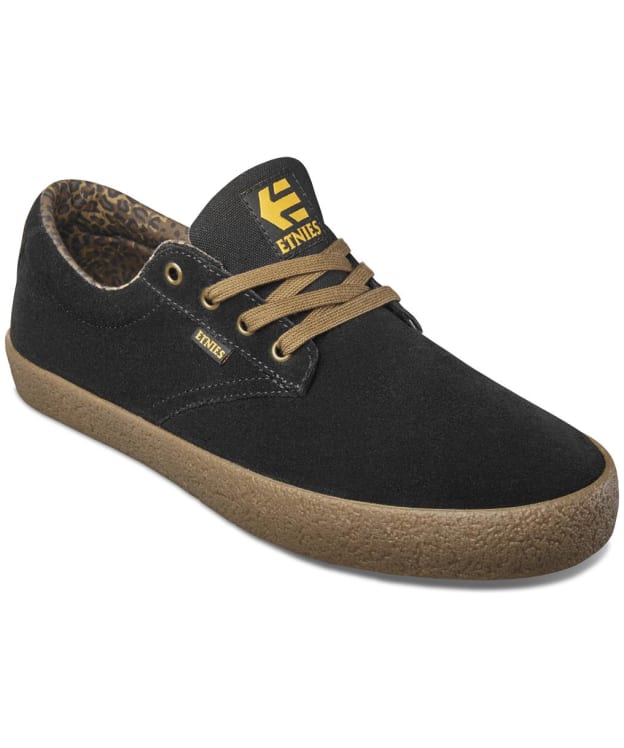Men's Etnies Jameson Vulc x Dystopia Skate Shoes - Black / Gum