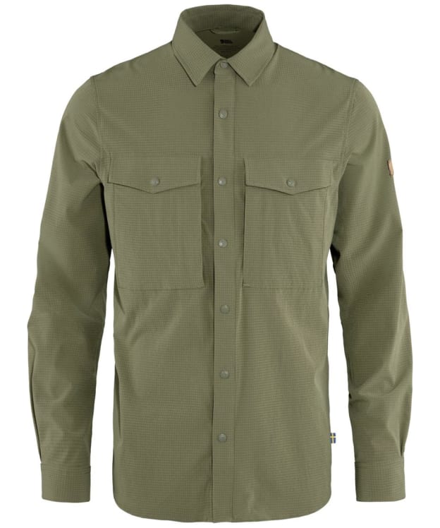 Men’s Fjällräven Abisko Trekking Shirt - Light Olive