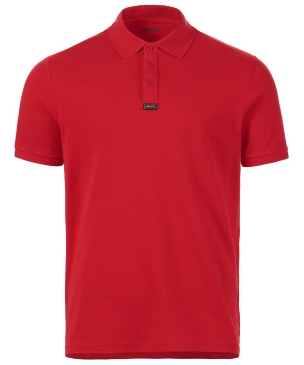 Men’s Musto Essential Cotton Pique Polo Shirt - True Red