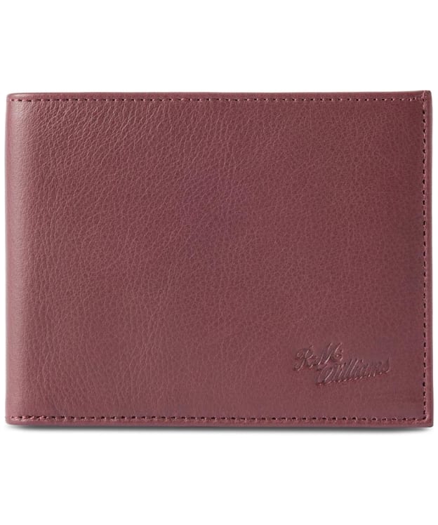R.M. Williams Singleton Bi-Fold Calf Leather Wallet - Chocolate Raisin