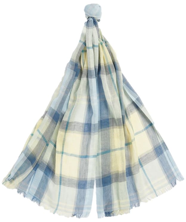 Barbour Welton Tartan Scarf - Sandsend Tartan