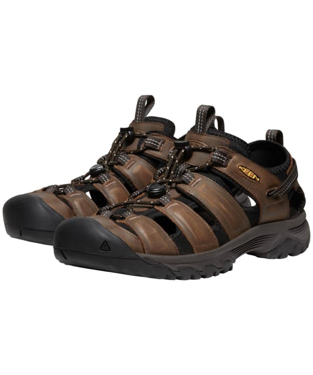 Men's KEEN Targhee III Waterproof Sandals - Bison / Mulch