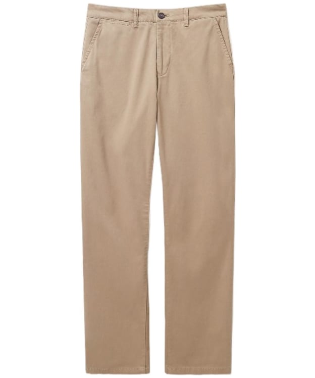 Men's Crew Clothing Straight Fit Chinos - Tan