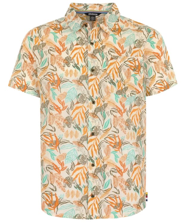 Men’s Sherpa Adventure Gear Tiger Leaf Short Sleeved Shirt - Masala