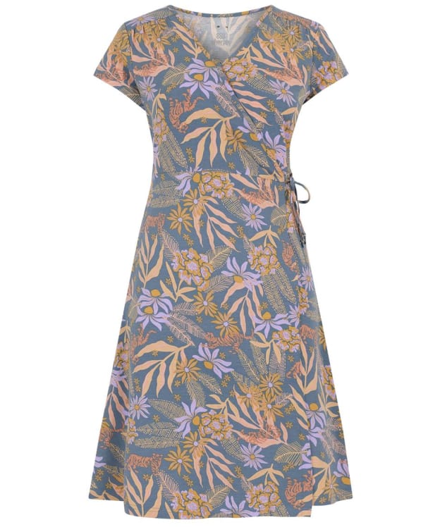 Women’s Sherpa Adventure Gear Padma Wrap Dress - Haze Tiger Floral