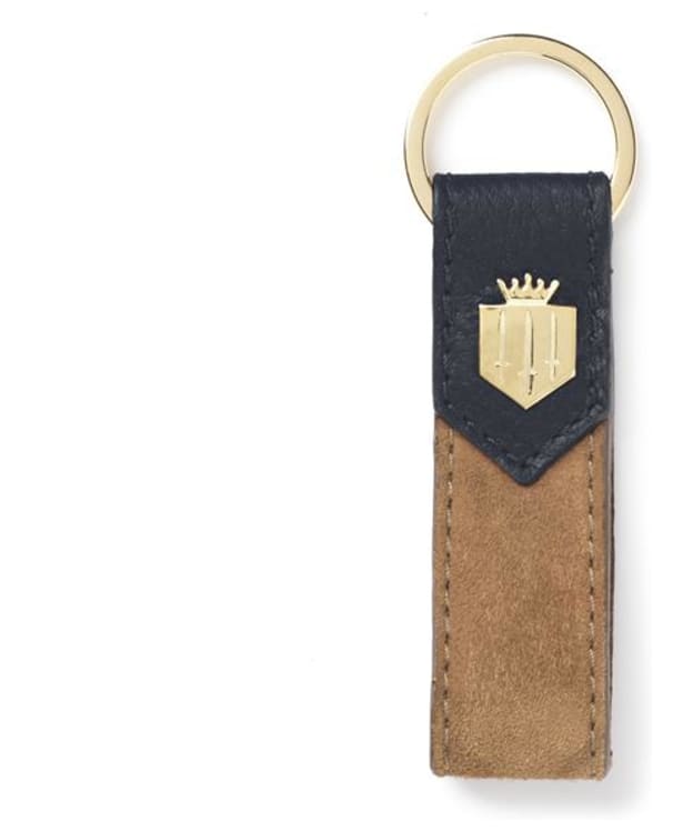 Fairfax & Favor Key Ring - Tan / Navy