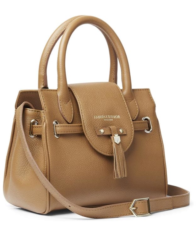 Women's Fairfax & Favor The Mini Windsor Leather Handbag - Tan