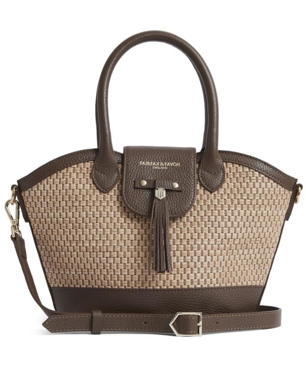 Women's Fairfax & Favor Mini Windsor Basket Bag - Tan