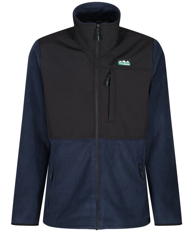 Men's Ridgeline Hybrid Fleece Jacket - Navy / Black